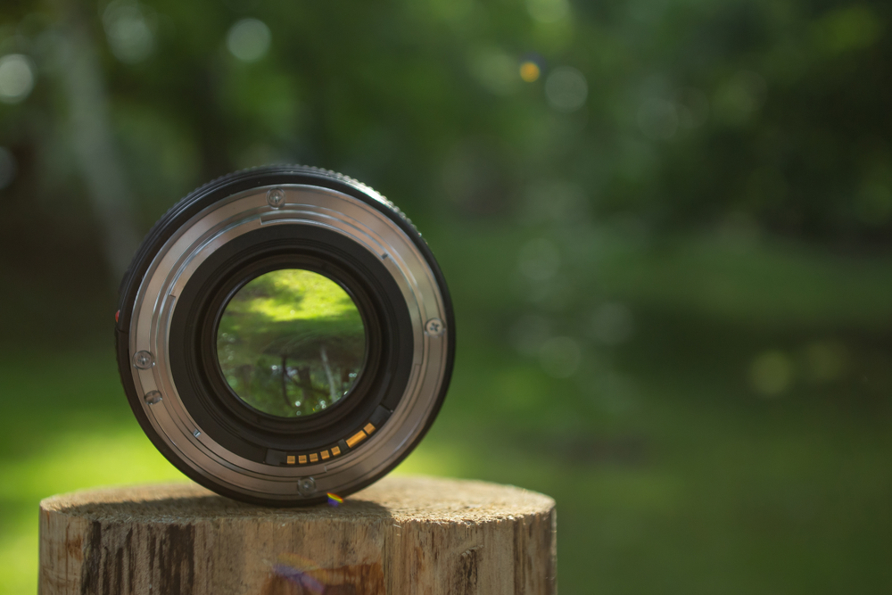 Lens,On,A,Wooden,Hemp,On,A,Green,Background | Luminarneo Blog