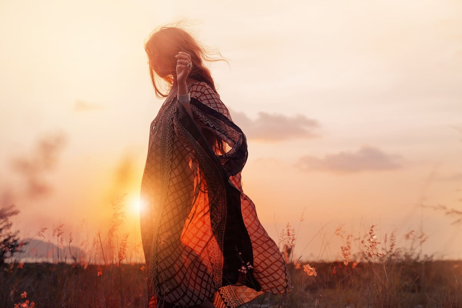 Girl in a Poncho | Skylum Blog