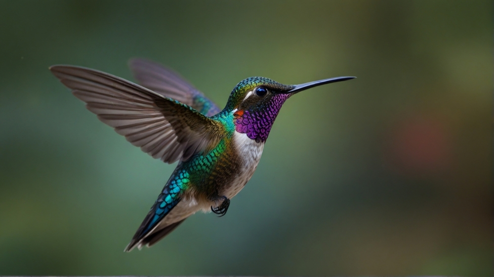 Unglaubliche Action-Aufnahme eines Kolibris | Luminar Neo Blog 