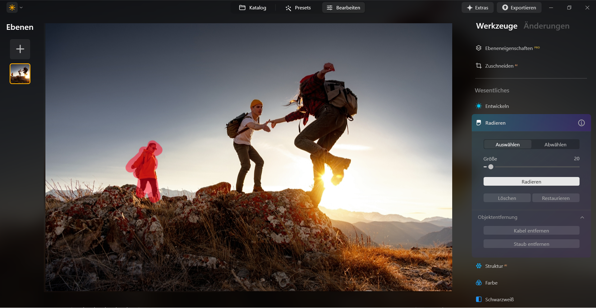 Personen aus Bildern entfernen – Die besten Tools | Luminar Neo Blog (10)