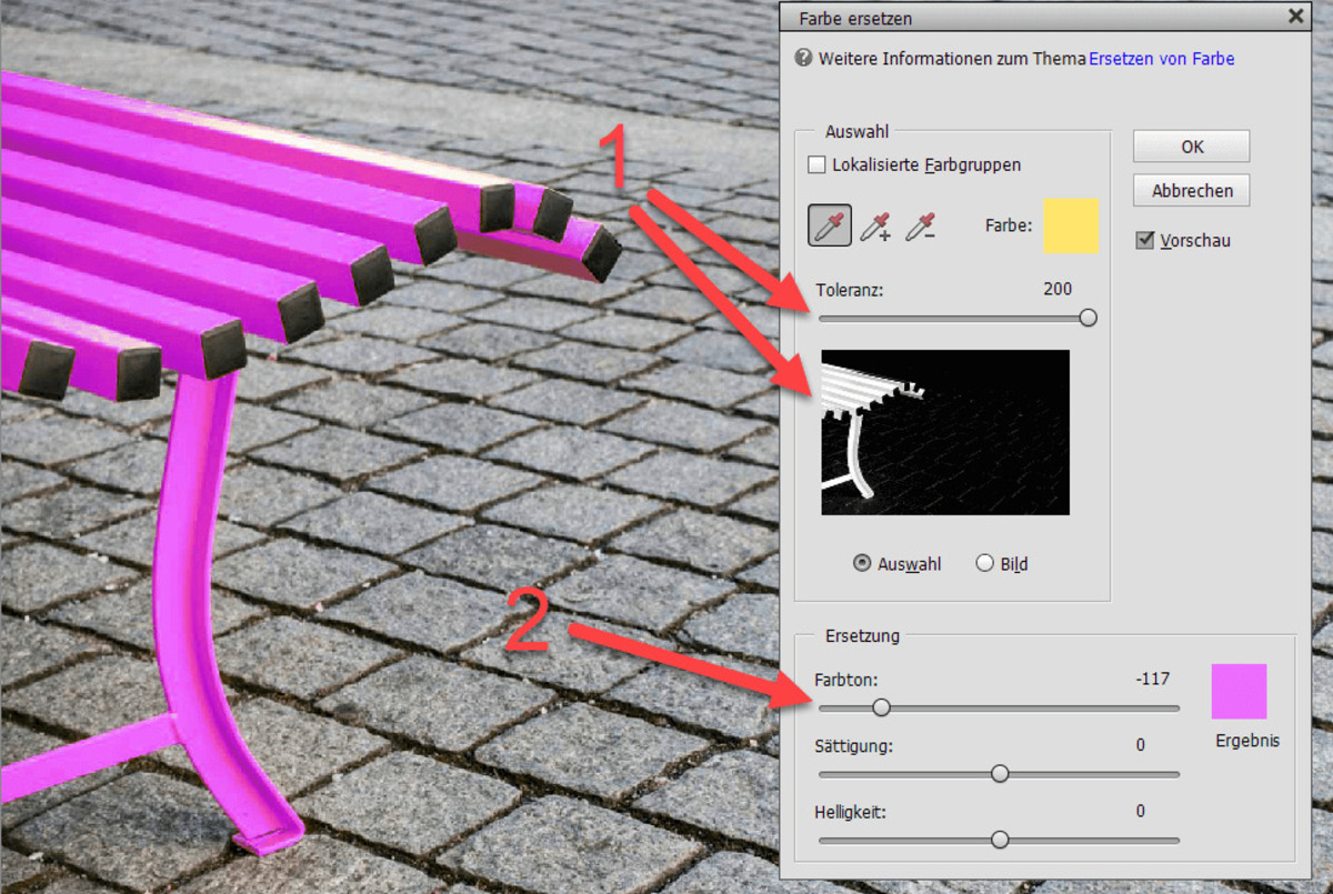 Photoshop: Farben ersetzen und ändern | Luminar Neo Blog (5)