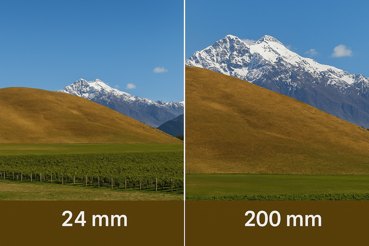 Brennweite verstehen: Die Brennweite in der Fotografie | Luminar Neo Blog (1)