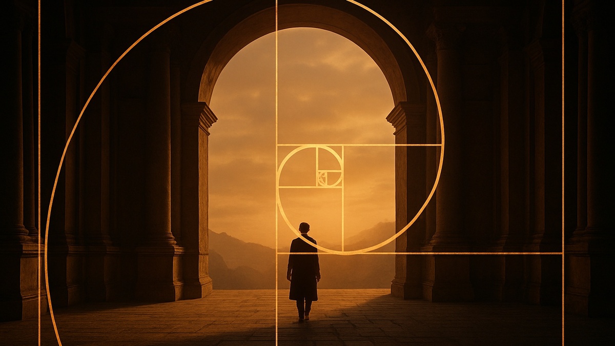 Goldener Schnitt auf dem Hintergrund eines schönen Fotos | Luminar Neo Blog 