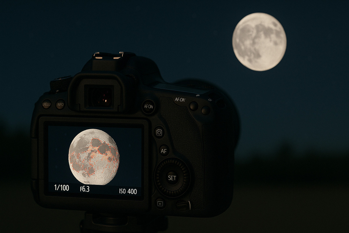 Mond fotografieren – Dein Guide für beeindruckende Mondaufnahmen | Luminar Neo Blog (10)