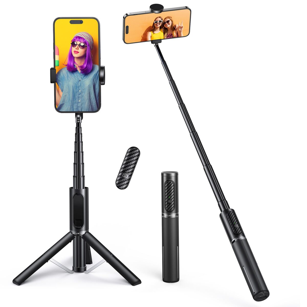 Selfie- und Videostativ Atumtek | Luminar Neo Blog 

