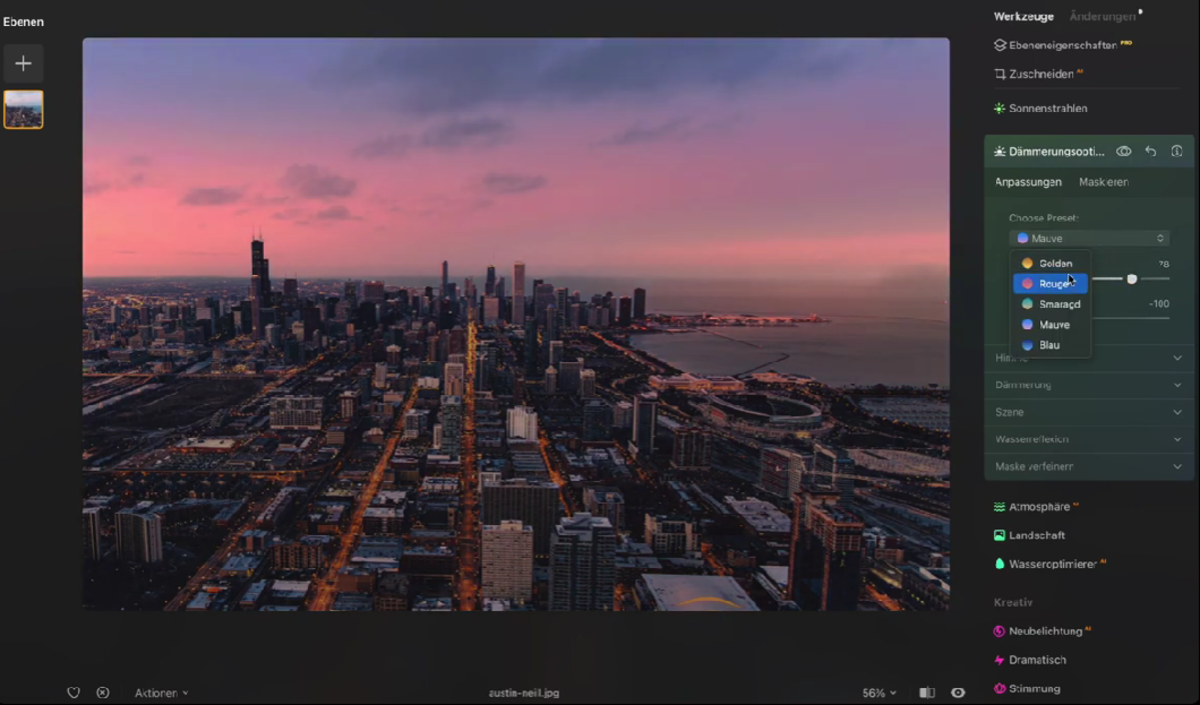 Bearbeiten von Fotos in Luminar Neo | Luminar Neo Blog

