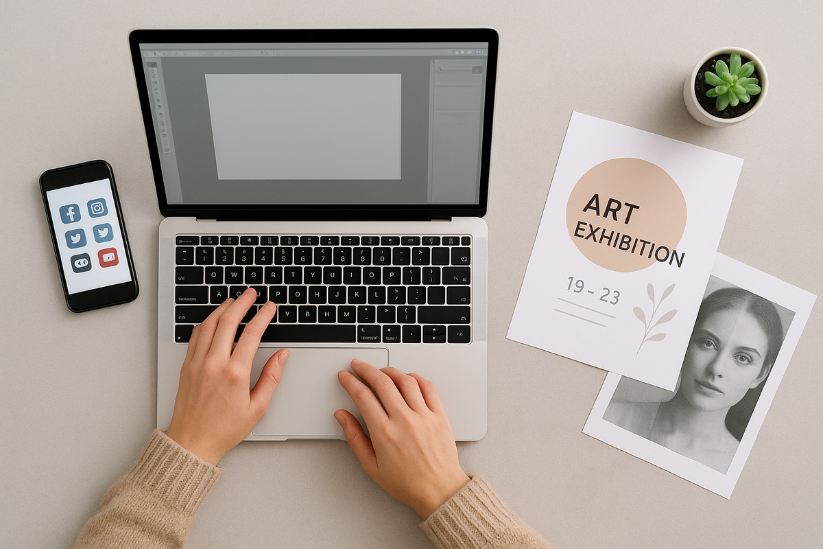 Ein Mann arbeitet mit einem Laptop | Luminar Neo Blog 