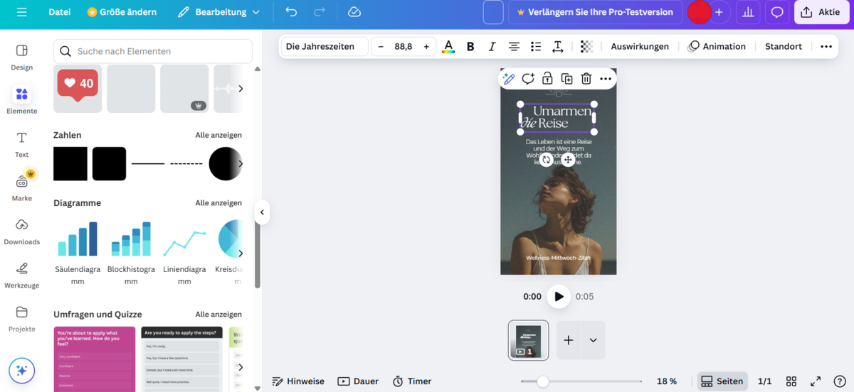 Text in Canva bearbeiten | Luminar Neo Blog