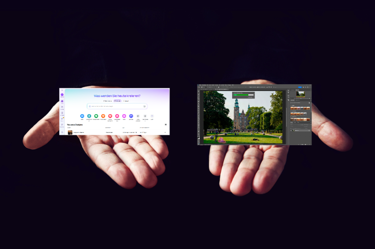 Canvas oder Photoshop | Luminar Neo Blog