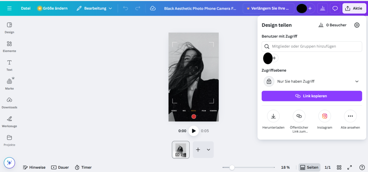 Teamarbeit in Kanva | Luminar Neo Blog