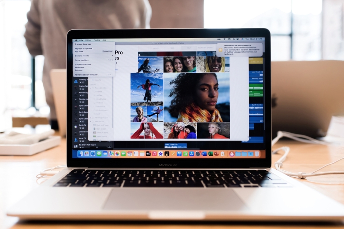MacBook-Bildschirm mit Foto | Luminat Neo Blog
