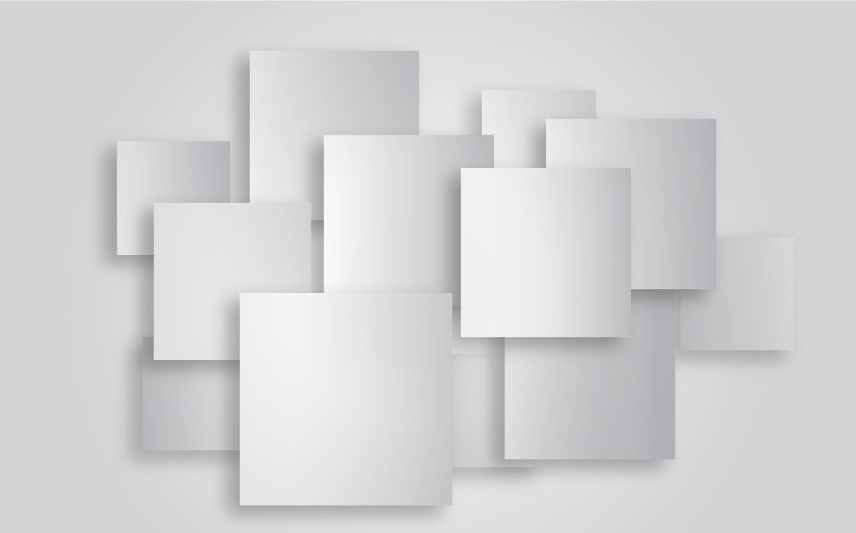 Viele weiße Laken in verschiedenen Größen | Luminar Neo Blog