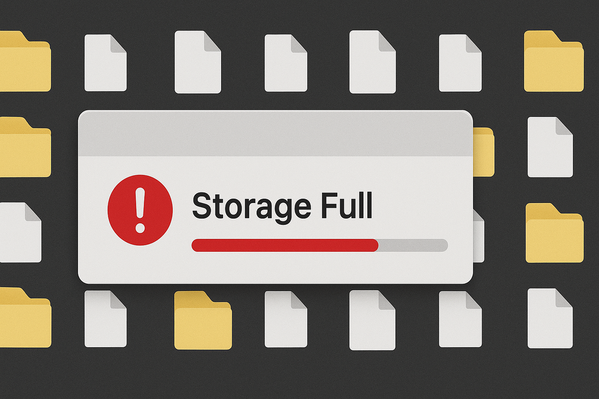 Viele Ordner und Fehler auf dem Bildschirm | Luminar Neo Blog