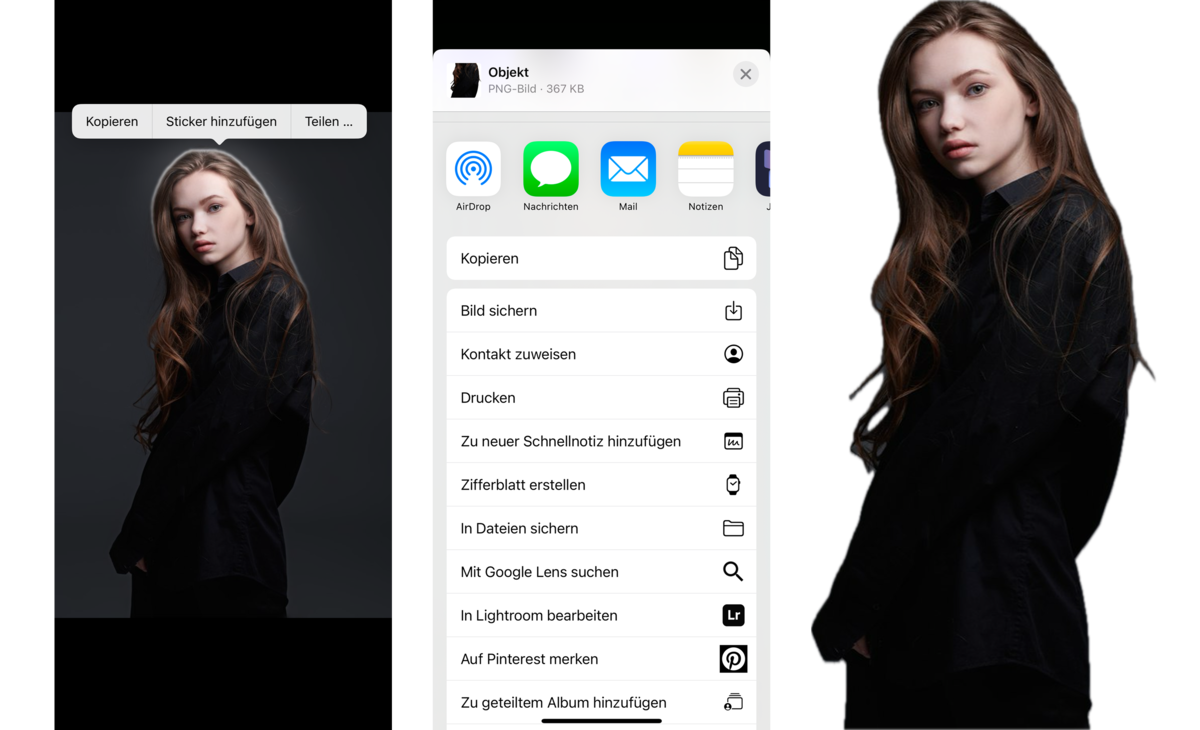Hintergrund auf dem iPhone entfernen | Luminar Neo Blog 