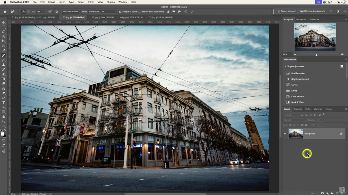 Standard-Workspace Photoshop | Luminar Neo Blog 