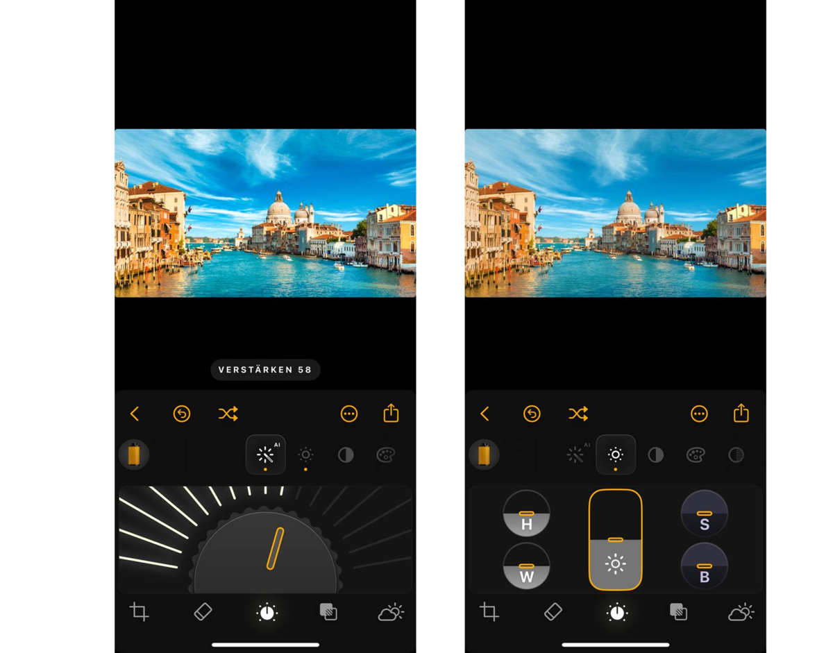 Ändern von Kontrast und Farbe in Luminar Mobile | Luminar Neo Blog