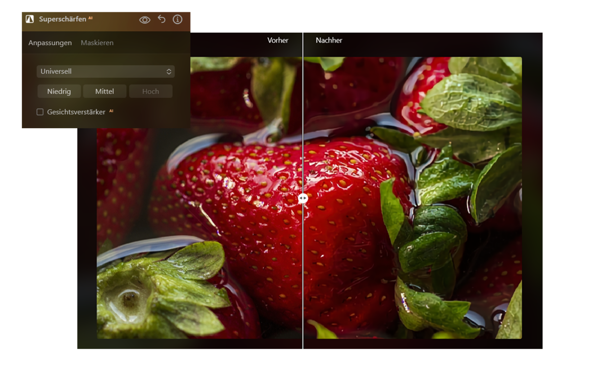 Superschärfen AI in Luminar Neo | Luminar Neo Blog