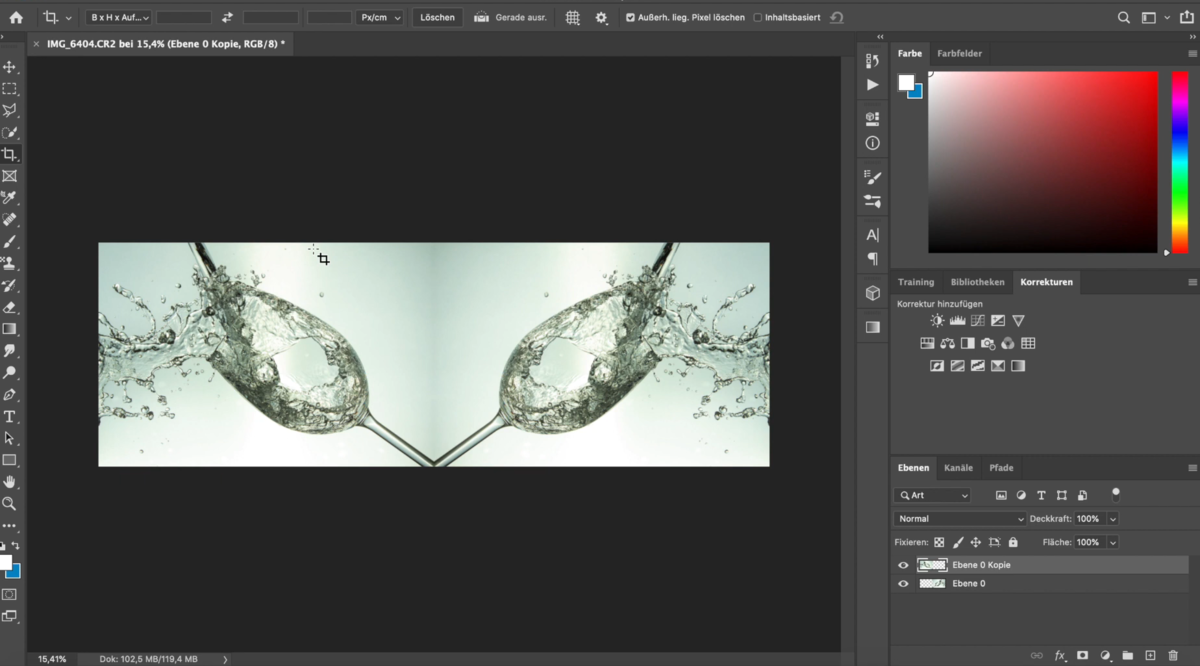 Ein Bild in Photoshop spiegeln | Luminar Neo Blog