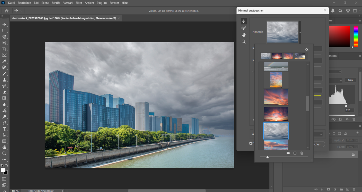 Ersetzen Sie den Himmel in Photoshop | Luminar Neo Blog
