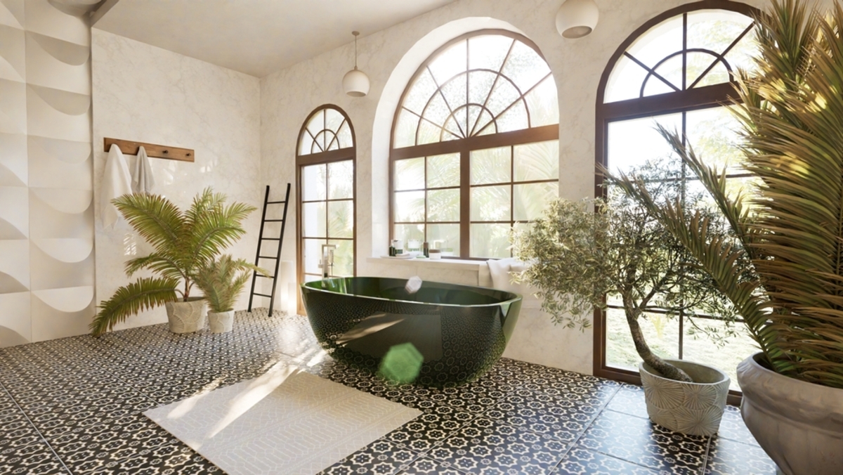 Badezimmer in der Sonne | Luminar Neo  Blog

