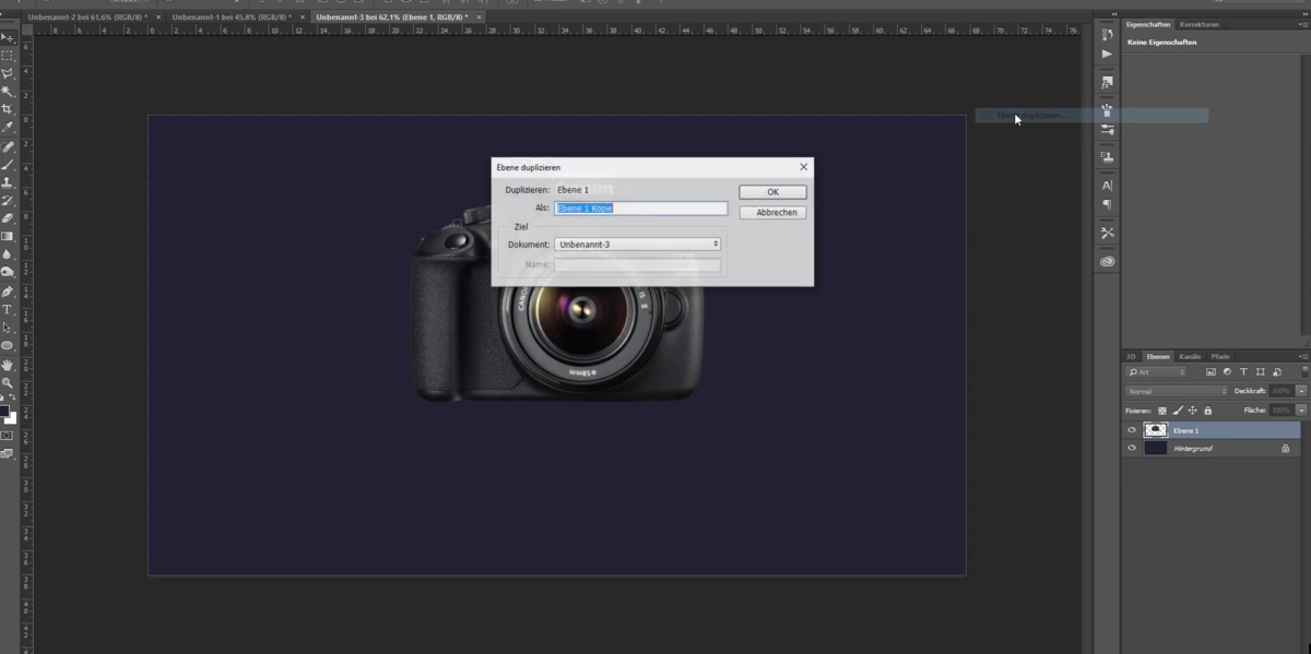 Ein Bild in Photoshop duplizieren | Luminar Neo Blog