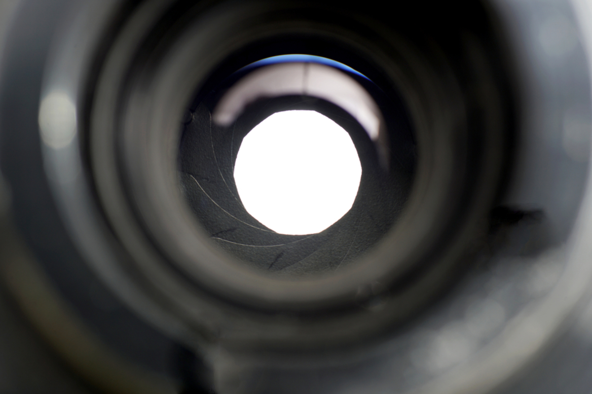 Die Kamerablende ist vollständig geöffnet | Luminar Neo Blog