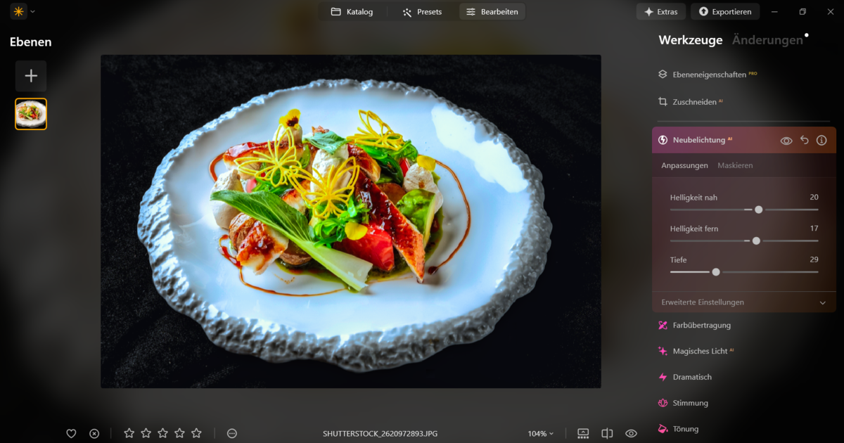 Neue Beleuchtung von Luminar Neo | Luminar Neo Blog