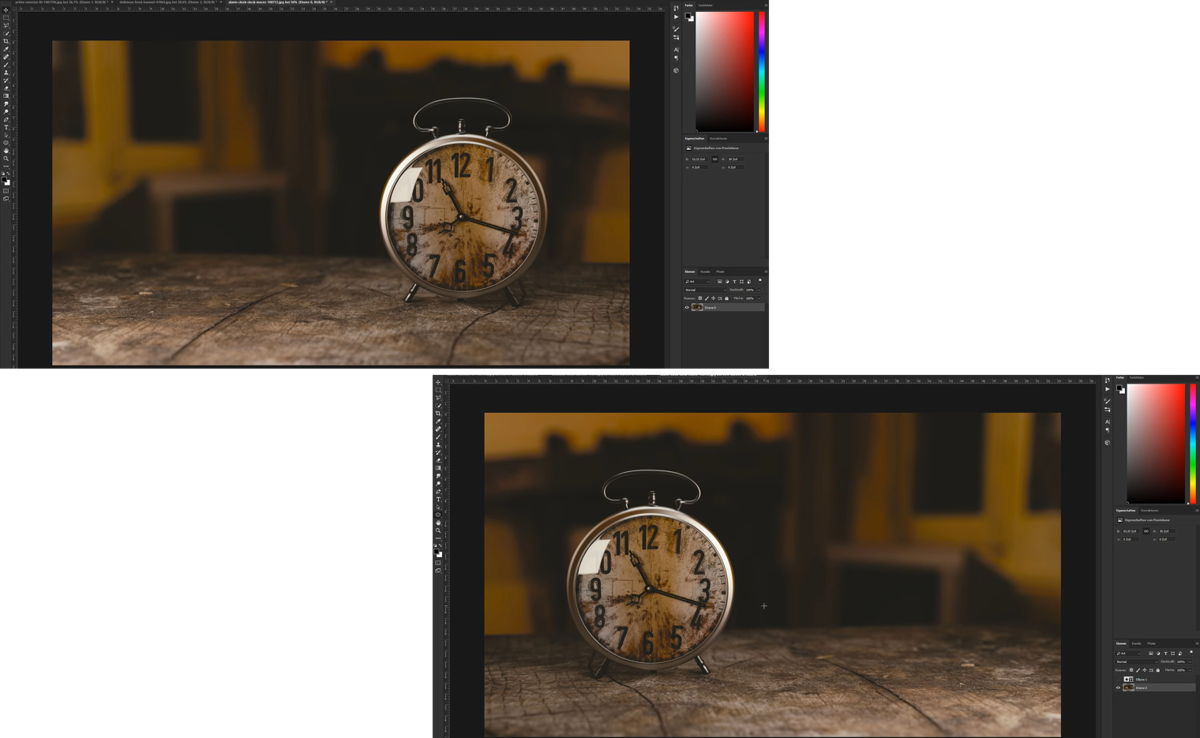 Horizontale Spiegelung in Photoshop | Luminar Neo Blog
