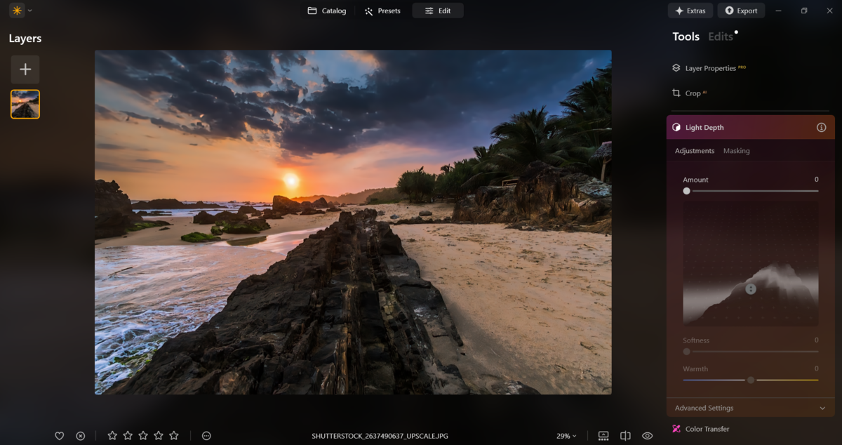 Light Depth in Luminar Neo | Luminar Neo Blog