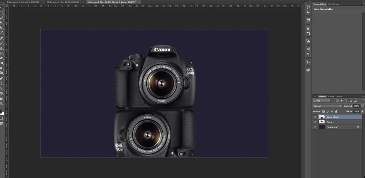 Spiegeln Sie die Kopie in Photoshop vertikal | Luminar Neo Blog