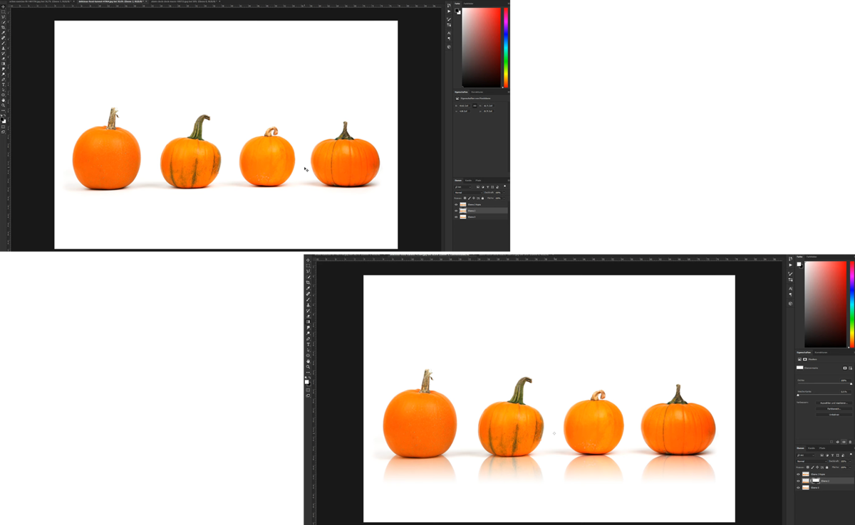 Vertikale Spiegelung in Photoshop | Luminar Neo Blog