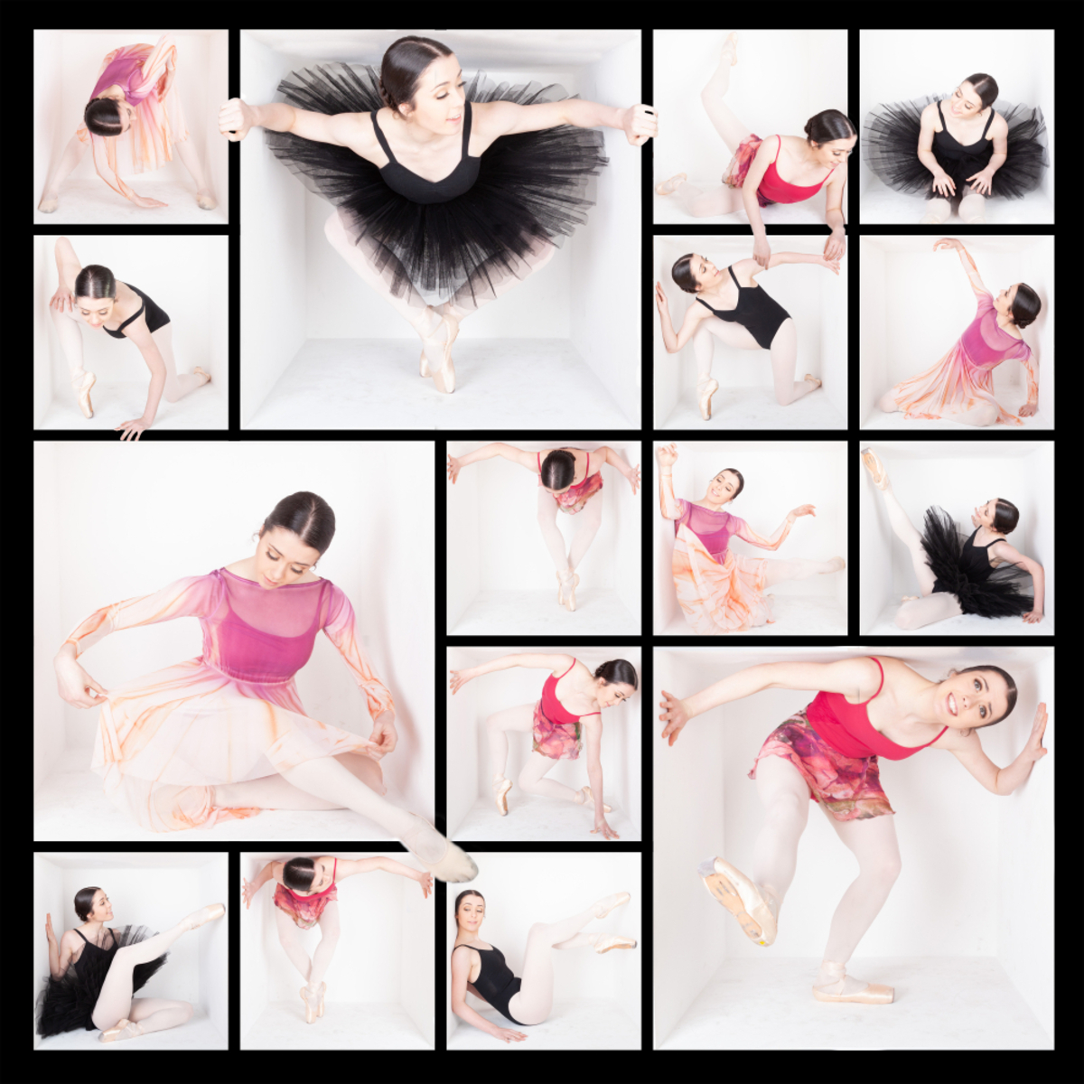 Fotocollage mit einer Ballerina | Luminar Neo Blog