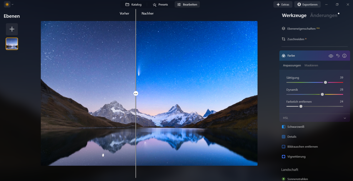 Farbänderungen in Luminar Neo | Luminar Neo Blog