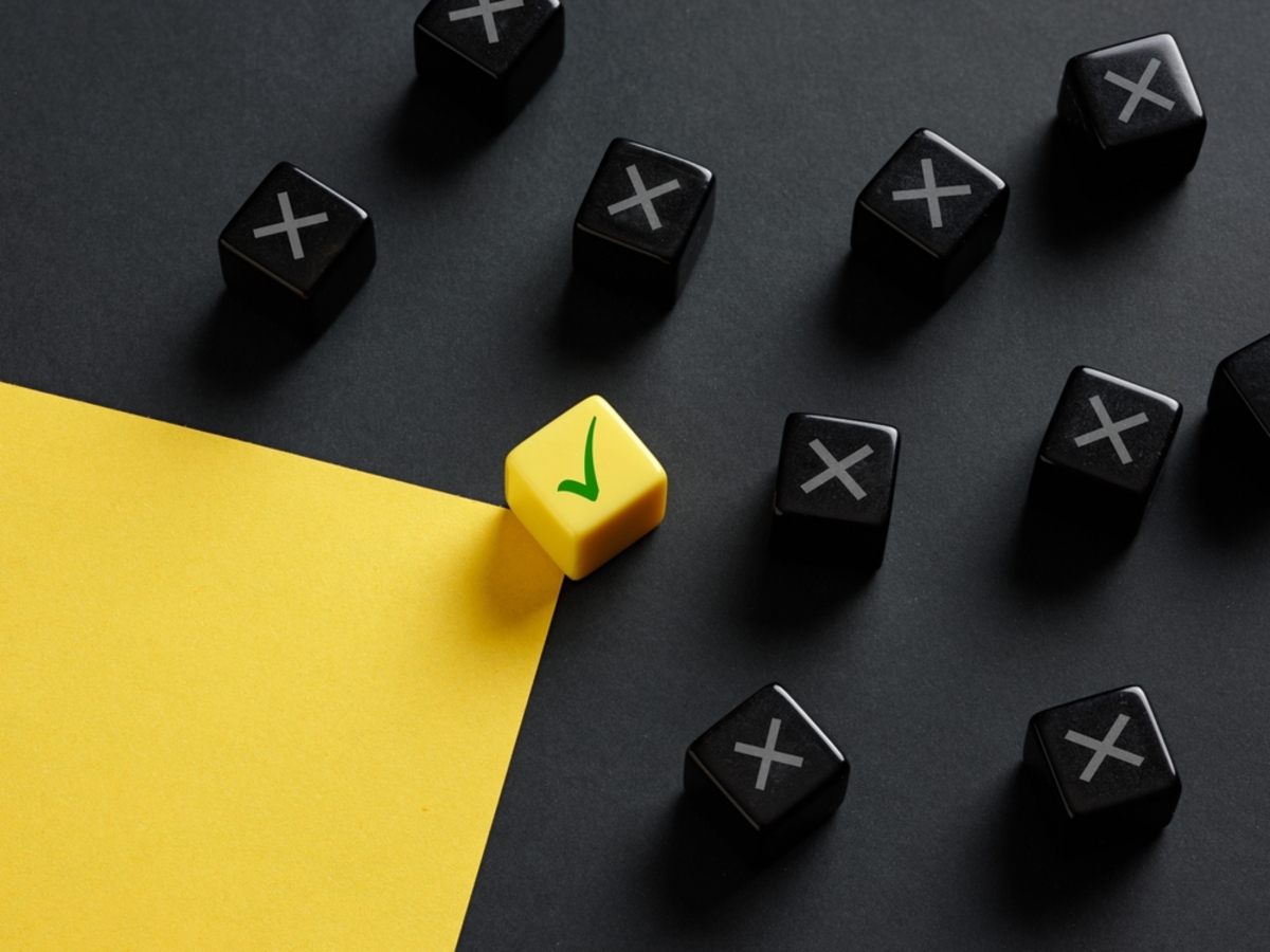 Häkchen und Kreuze | Luminar Neo Blog