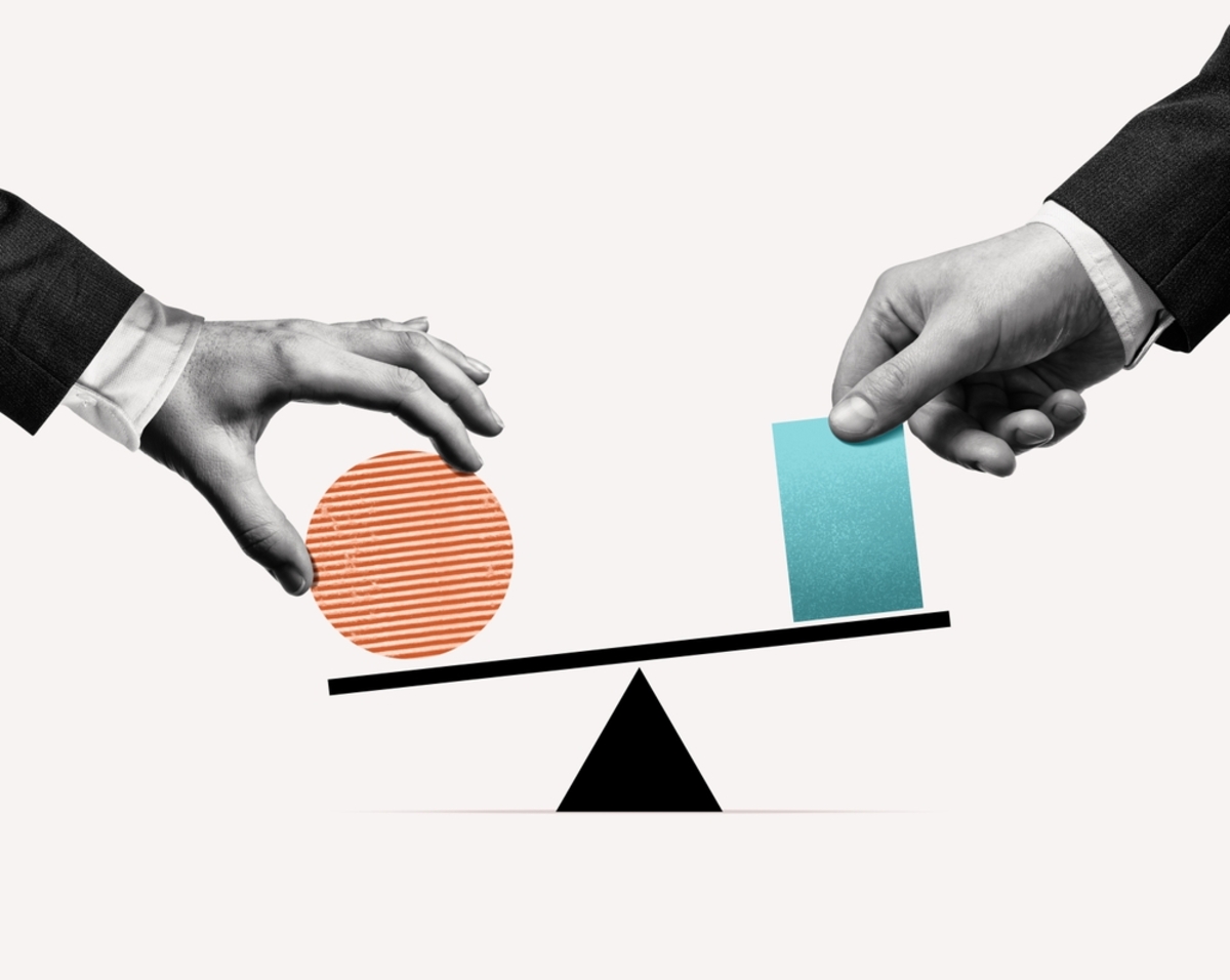 Zahlen auf den Waagen | Luminar Neo Blog