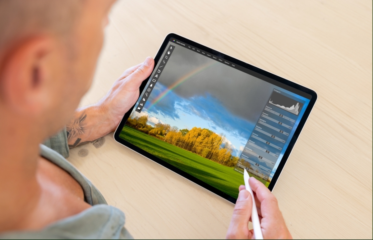 Bearbeitet Fotos auf dem iPad | Luminar Neo Blog