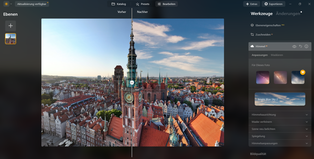 Himmelsaustausch in Luminar Neo | Luminar Neo Blog