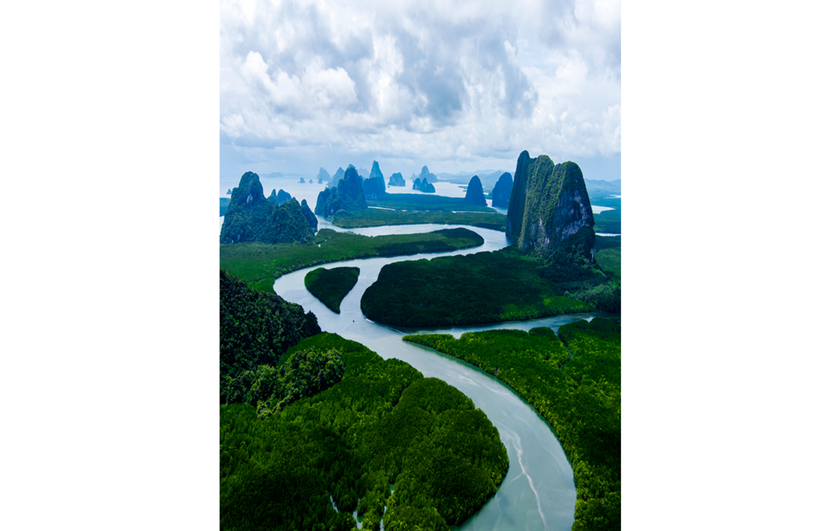 Vertikales Naturpanorama | Luminar Neo Blog