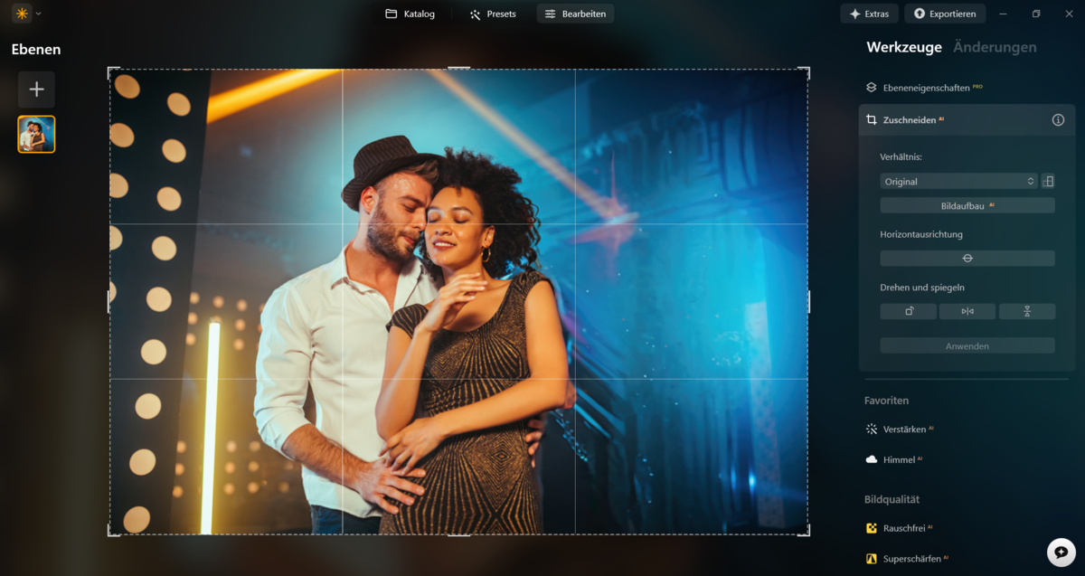 Das Zuschneidewerkzeug in Luminar Neo | Luminar Neo Blog