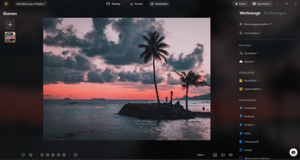 Luminar Neo Werkzeuge | Luminar Neo Blog