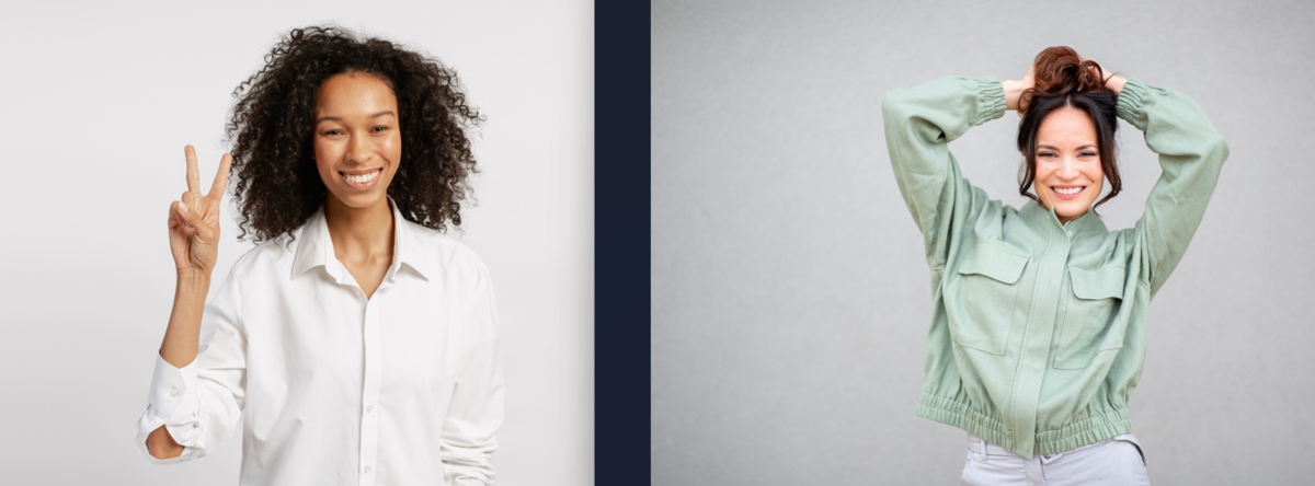 Zwei Fotos zum Gesichtstausch | Luminar Neo Blog