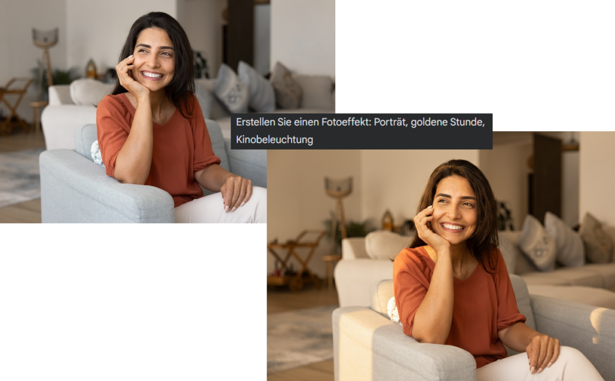 Bearbeitetes Porträt in Nano Banana | Luminar Neo Blog