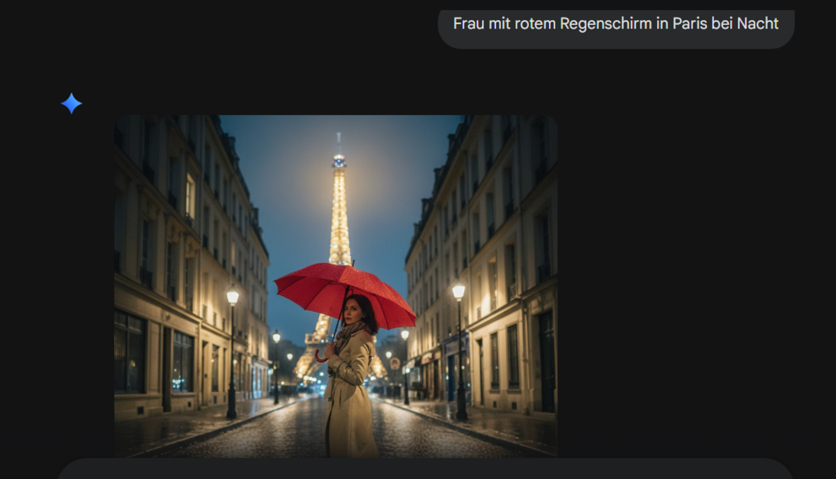 Ein Foto eines Mädchens in Nano Banana | Luminar Neo Blog