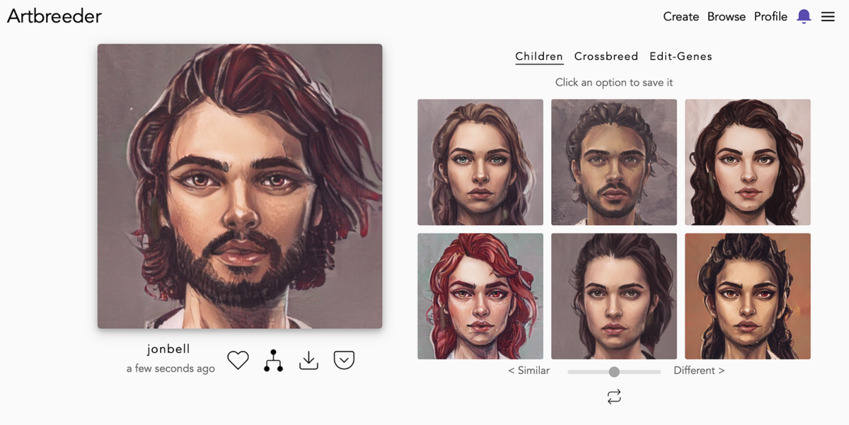 Artbreeder | Luminar Neo Blog