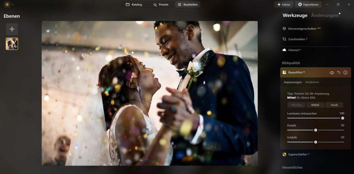 Rauschfrei in Luminar Neo | Luminar Neo Blog