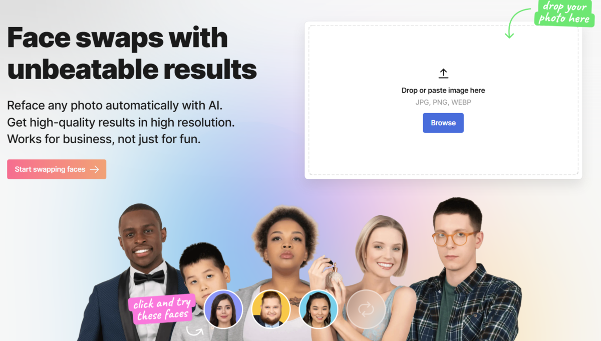 Face Swap by Icons8 | Luminar Neo Blog