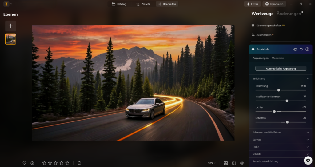 Bearbeiten eines KI-generierten Fotos in Luminar Neo | Luminar Neo Blog