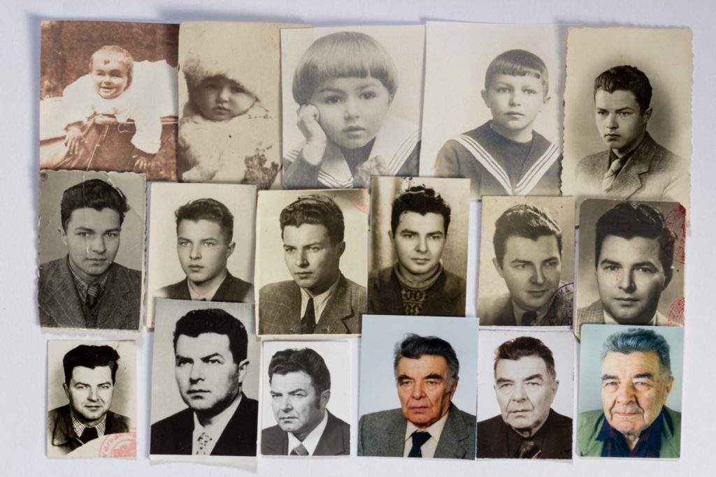 Ein Foto eines Mannes, aufgenommen für jedes Jahr | Luminar Neo Blog