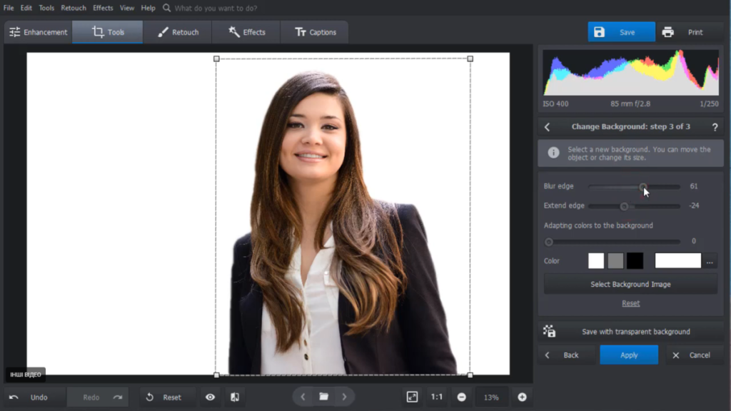 Den Hintergrund in Photoshop auf Weiß ändern | Luminar Neo Blog