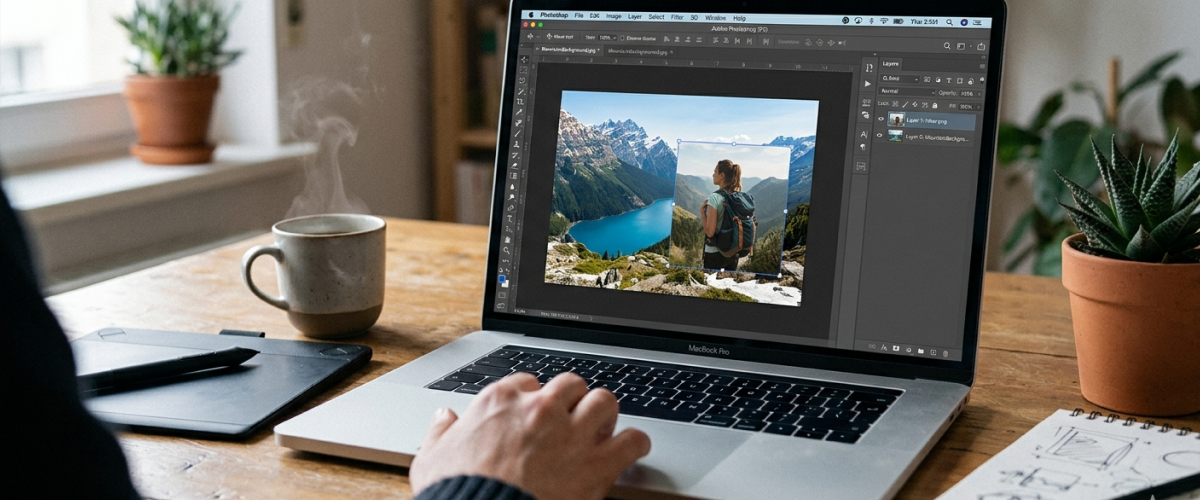 Photoshop Bild einfügen – Schritt-für-Schritt-Anleitung | Luminar Neo Blog